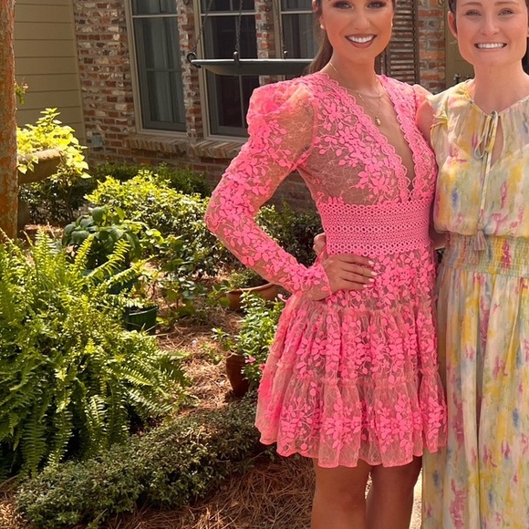 Bronx and Banco - Megan Dress in Pink (size Small) - Picture 3 of 4